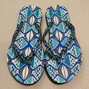 Vera Bradley Slip-On Flip Flop Sandals Size 5-6